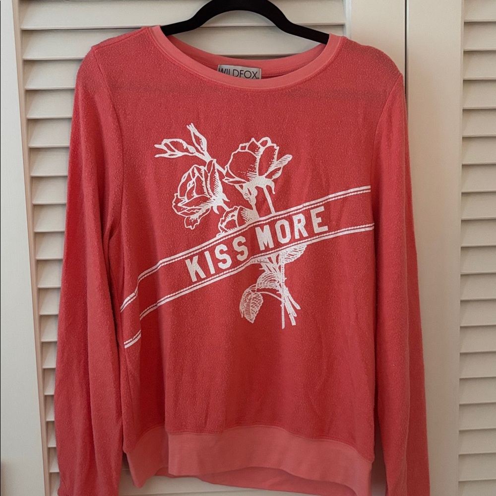 Wildfox Pullover Kiss More